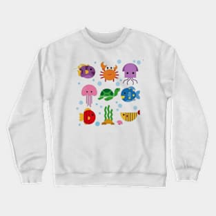 Sealife Crewneck Sweatshirt